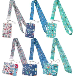 Chemistry Classical Style Lanyard For keys The 90s Phone Working Badge Holder Neck Straps With Phone Hang Ropes webbings ribbons