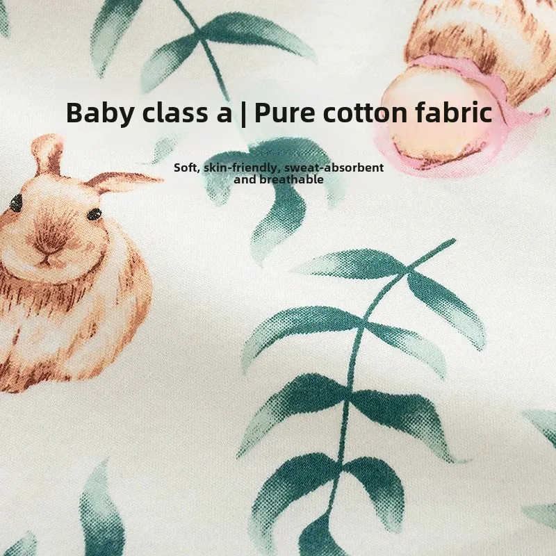 Princess Style Pure Cotton Onesie Baby Girl Clothes Autumn Set A- Class Infant Clothing Full Month Old Baby Three Month Old