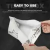 Custom Cat In Cherry Blossom Tree Tissue Box Holder Rectangular Kitten PU Leather Facial Tissue Box Cover for Car Home 4