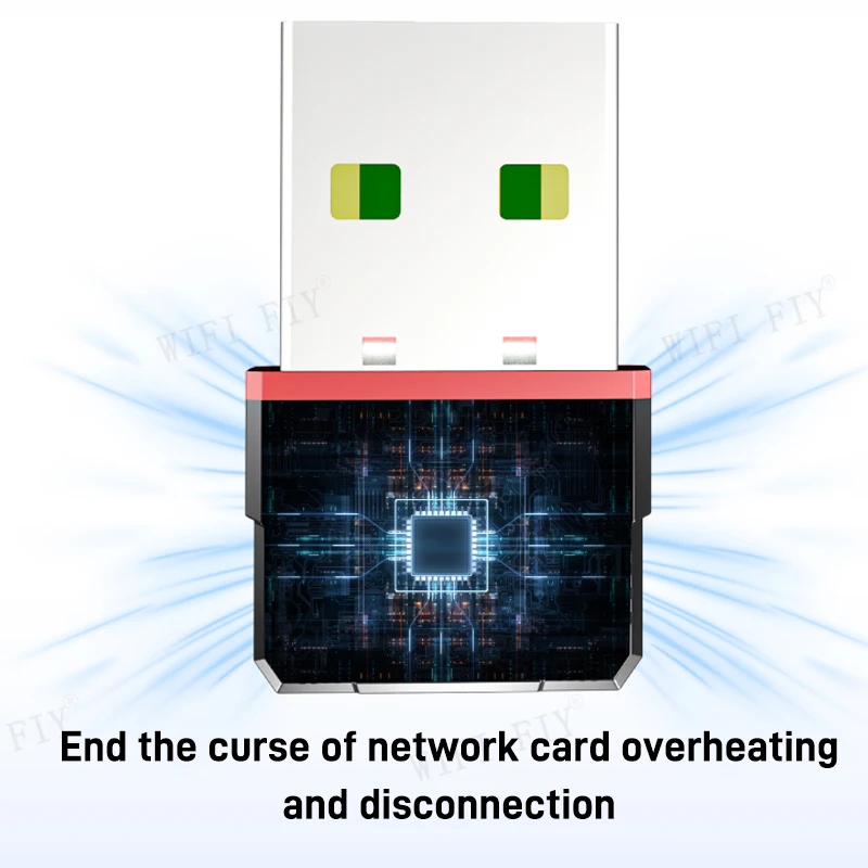 WALRAM 미니 USB 무선 Wifi 어댑터 2.4GHz 300Mbps WiFi 네트워크 LAN 카드 802.11a/b/g/n/ac/ax RTL8188 네트워크 카드 forPC 노트북