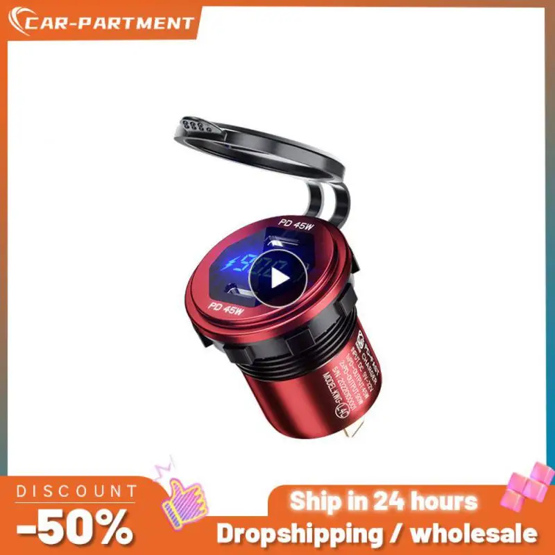 

Зарядное устройство с двумя USB-портами, 12 В, 24 В, 1 шт.
