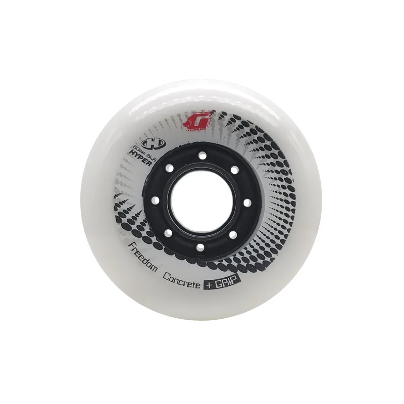 JAPY Inline Skate Wheels 85A Hyper +G Concrete GRIP 84A 76 80mm Slalom Sliding Roller Free Skating Tires For SEBA Patines 8PCS skate wheels