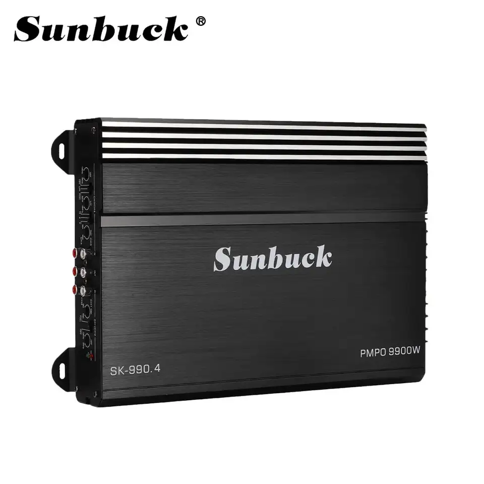 High Power 4 Channel Car Audio Amplifier 9900W
