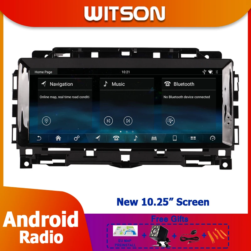 

10.25" Android Car Radio For Jaguar F-PACE XE 2016-2019 fit Bosch Harmon Kardon UNIT Multimedia Stereo GPS CarPlay Player