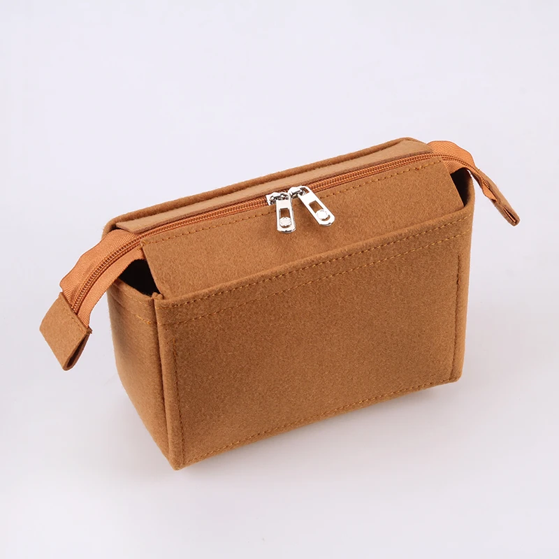 For Goyard Make Up Organizer Felt Cloth Handbag Insert Bag Travel Inner  Purse Portable Cosmetic Bags - Bag Parts & Accessories - AliExpress