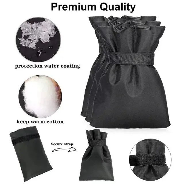 ปลอกหุ้มก๊อกน้ำกลางแจ้งสำหรับฤดูหนาว กันน้ำ กันน้ำค้างแข็ง ป้องกันการแข็งตัว สำหรับท่อในสวน 6