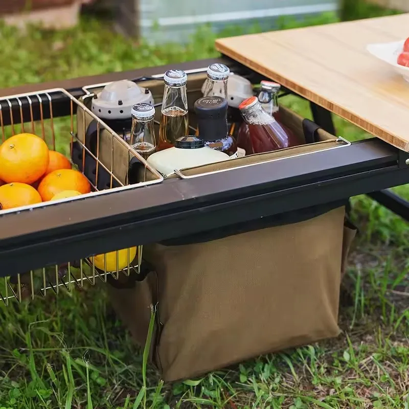 Naturehike 20L Multifunctional Oxford Cloth Folding Storage Basket Portable Outdoor Camping Picnic Multipurpose Sundries Bag