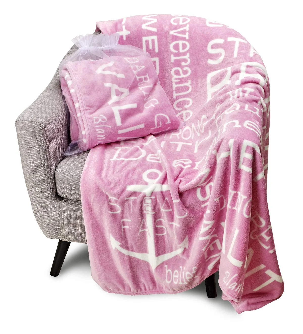 

Blankiegram blanket To My Daughter Birthday Gifts Strength Courage Blanket Cancer Soft Warm Bed Get Well Soon Gift Blanket