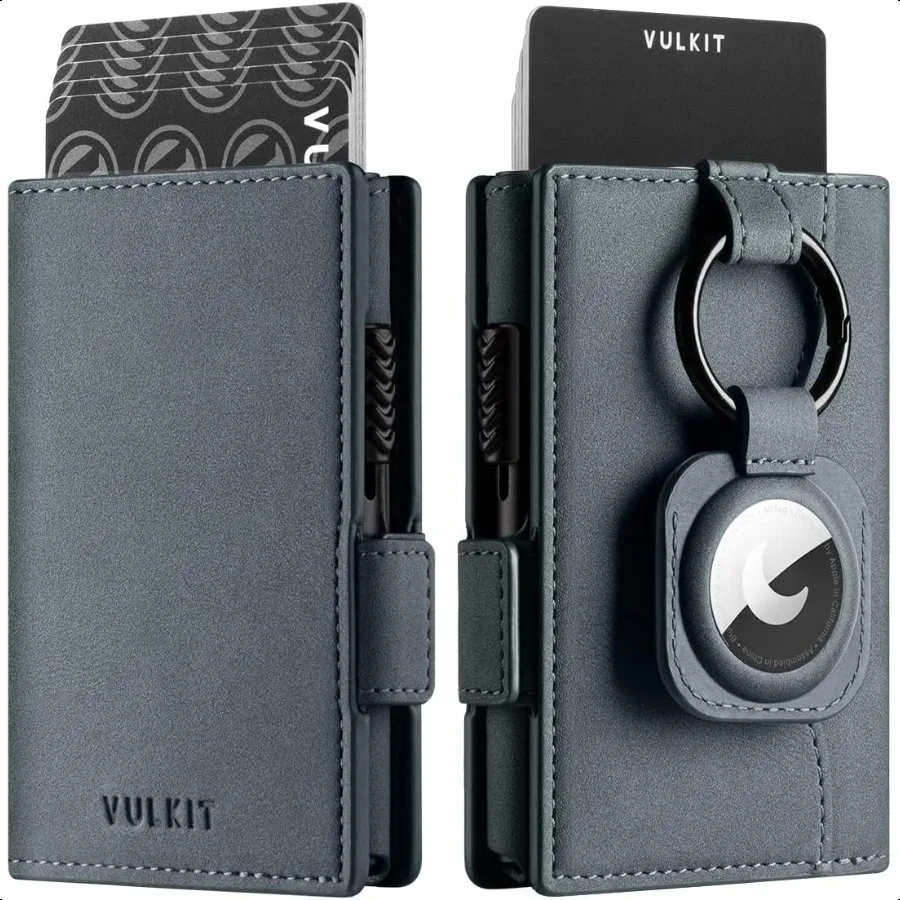 Slim RFID Blocking Leather Card Holder Wallet