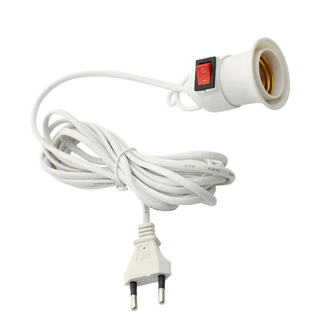 E27 Easy-to-use Hanging Indoor Plants Light Holder with Adjustable EU Cable