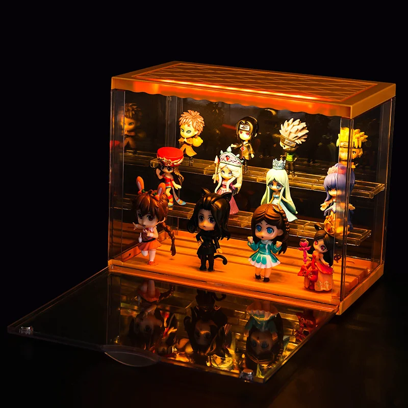 

Storage Shelves Net Red Hand Do Display Box High Appearance Level Transparent Blind Box Building Blocks Dustproof Storage Box