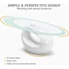 Contemporary Glass Coffee Table for Living Room, Oval Glass Table Set, Tempered Glass Top & Glossy Solid Base for Stora 6
