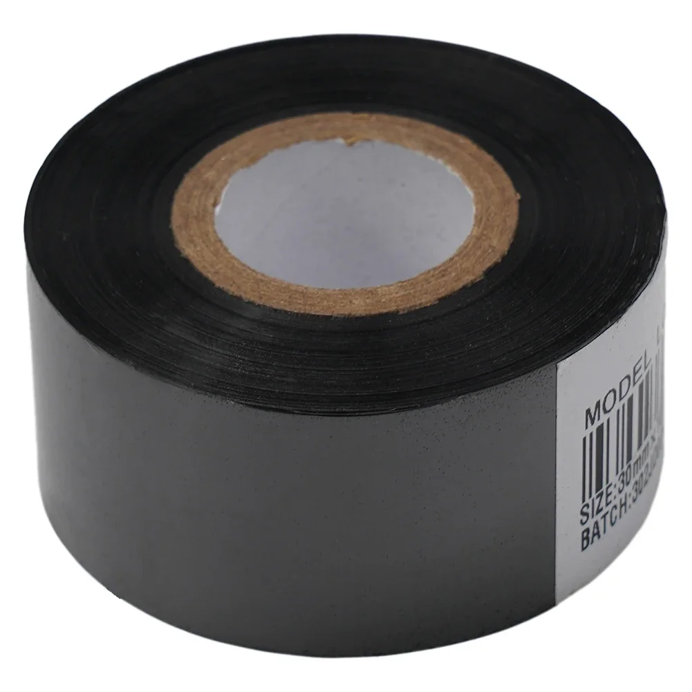 Easy to Use Black Ribbon for HP241DY8 Date Printer, High Adhesion, Provides Crisp and Clear Stamps Coding Machine Part 30*100mm