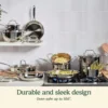 Cookware Set, Chef's Classic Steel Collection 77-17N 2