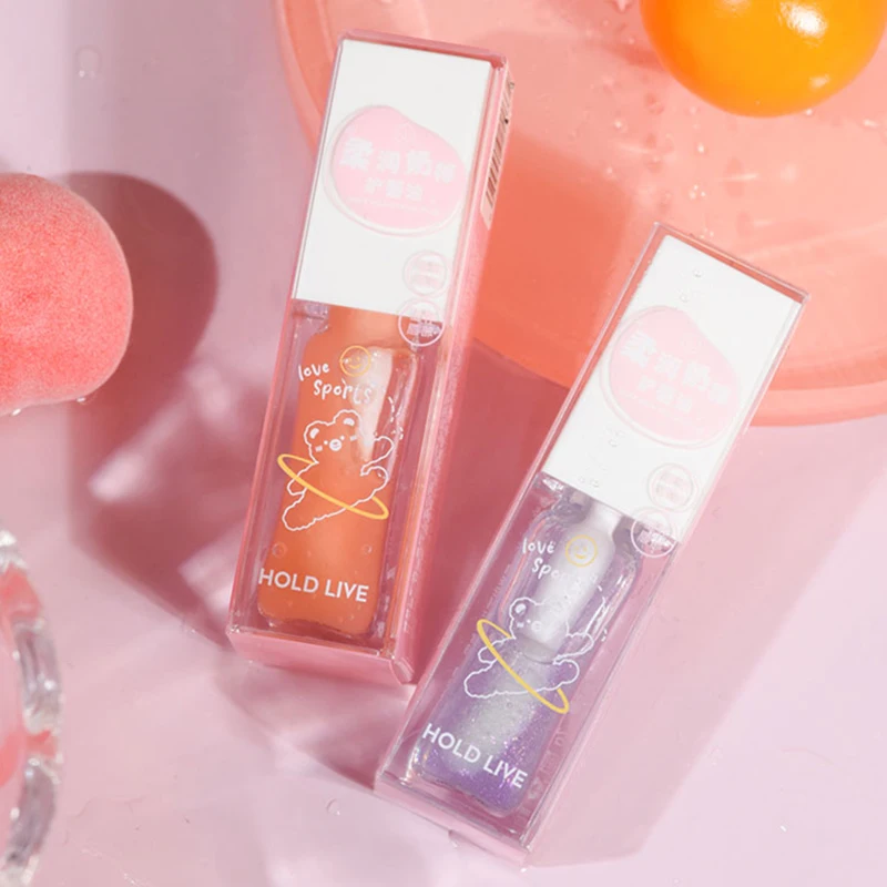 

HEALLOR Mirror Water Lip Gloss Moisturizing Lip Oil Soft Milk Stick Transparent Glass Lip Water Gloss Lip Gloss Cosmetics TSLM1