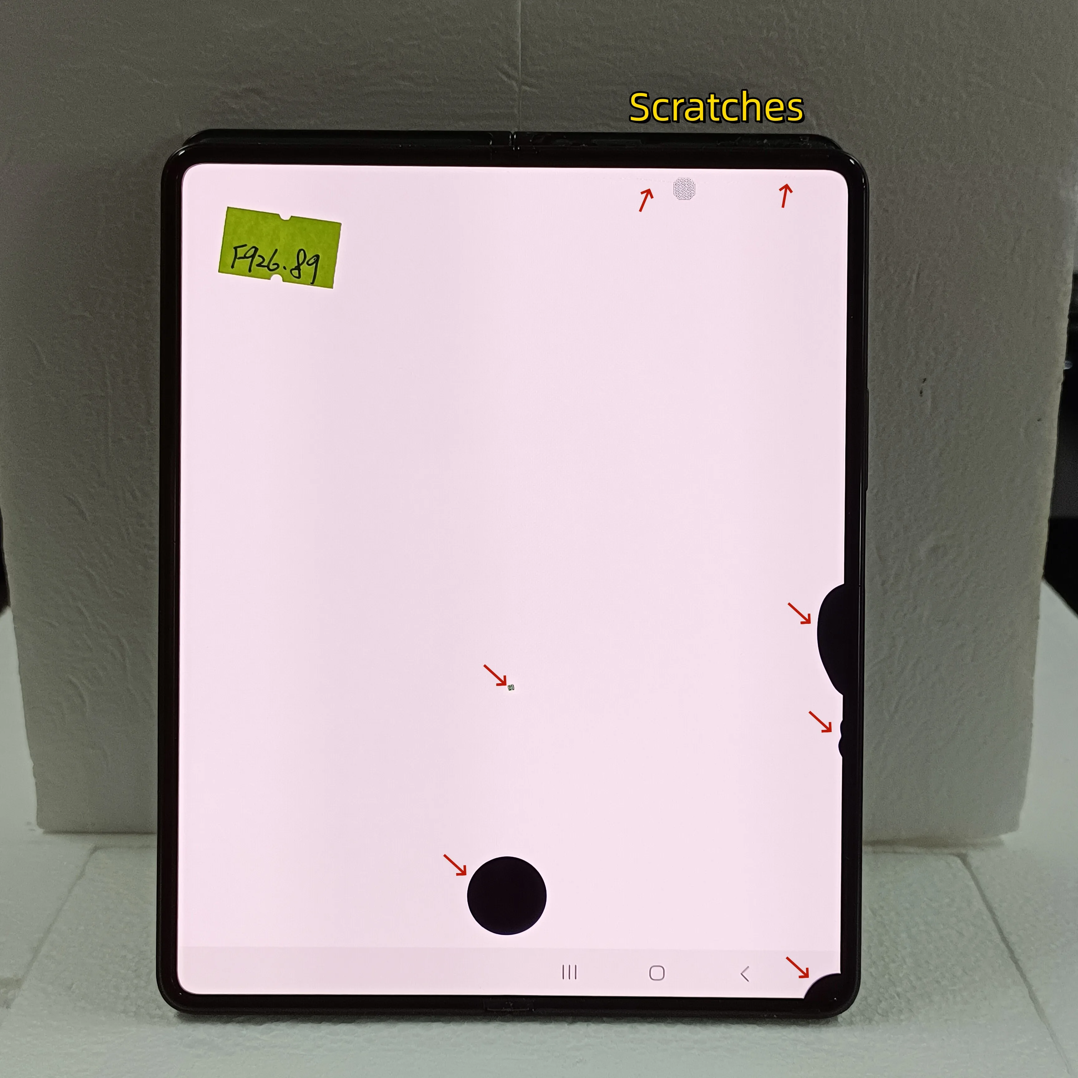 AMOLED ÷ ġ ũ Ÿ , Ｚ Z  3 5G, SM-F926U SM-F926B LCD ũ ü,  , 7.6 ġ