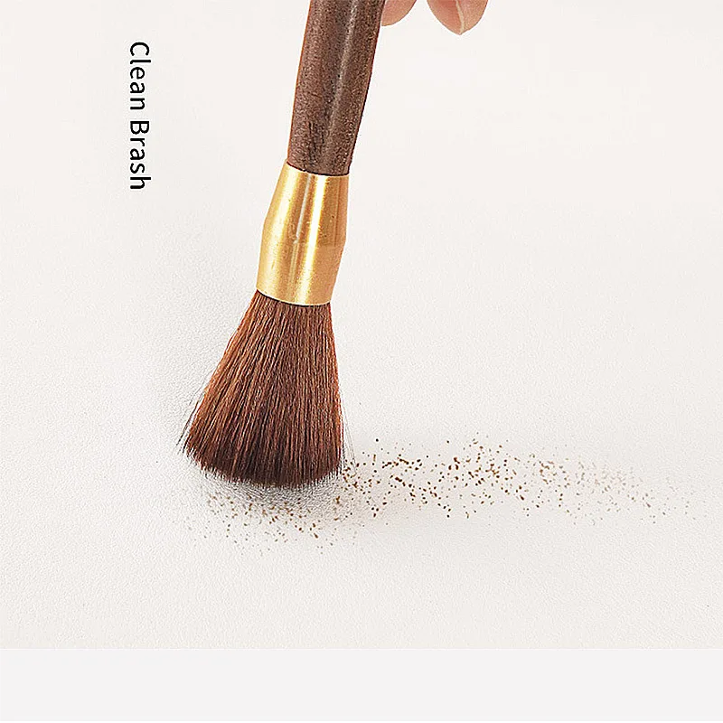 Coffee Grinder Cleaning Brush Wooden Handle Espresso Brush Dusting Coffee Powder Home Kitchen Tool