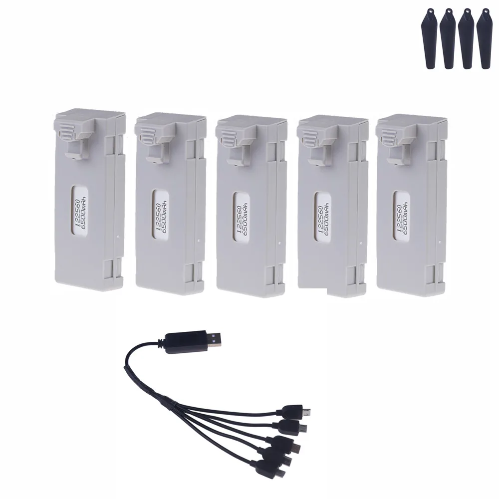 ตัวเลือกสินค้า แบตเตอรี่โดรน 3.7V 6500mAh สำหรับ E88 E99 P1 และอื่นๆ