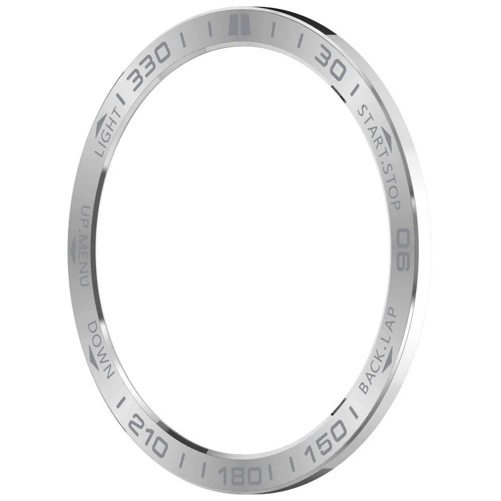 Stainless Steel Decorative Bezel Ring - Anti-Scratch Metal Frame Replacement Case