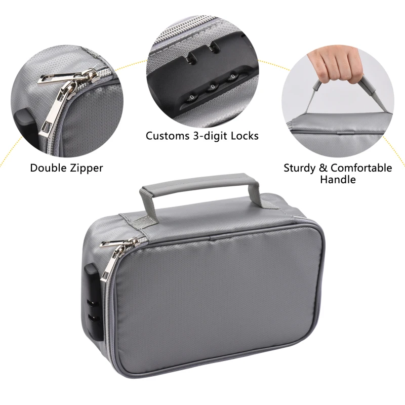 3-Layer Fireproof Document Organizer With Lock | The Warehouse - View #3