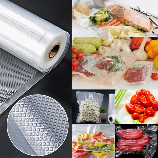 500cm/Rolls Vacuum Bags for Food Vacuum Sealer Reusable Food