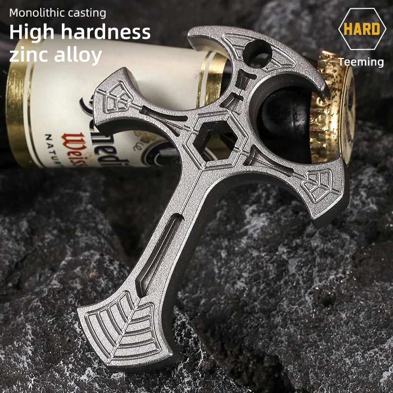 Tactical defense cross pendant, self-defense cool equipment, outdoor camping self-defense tool, exquisite small gift 2