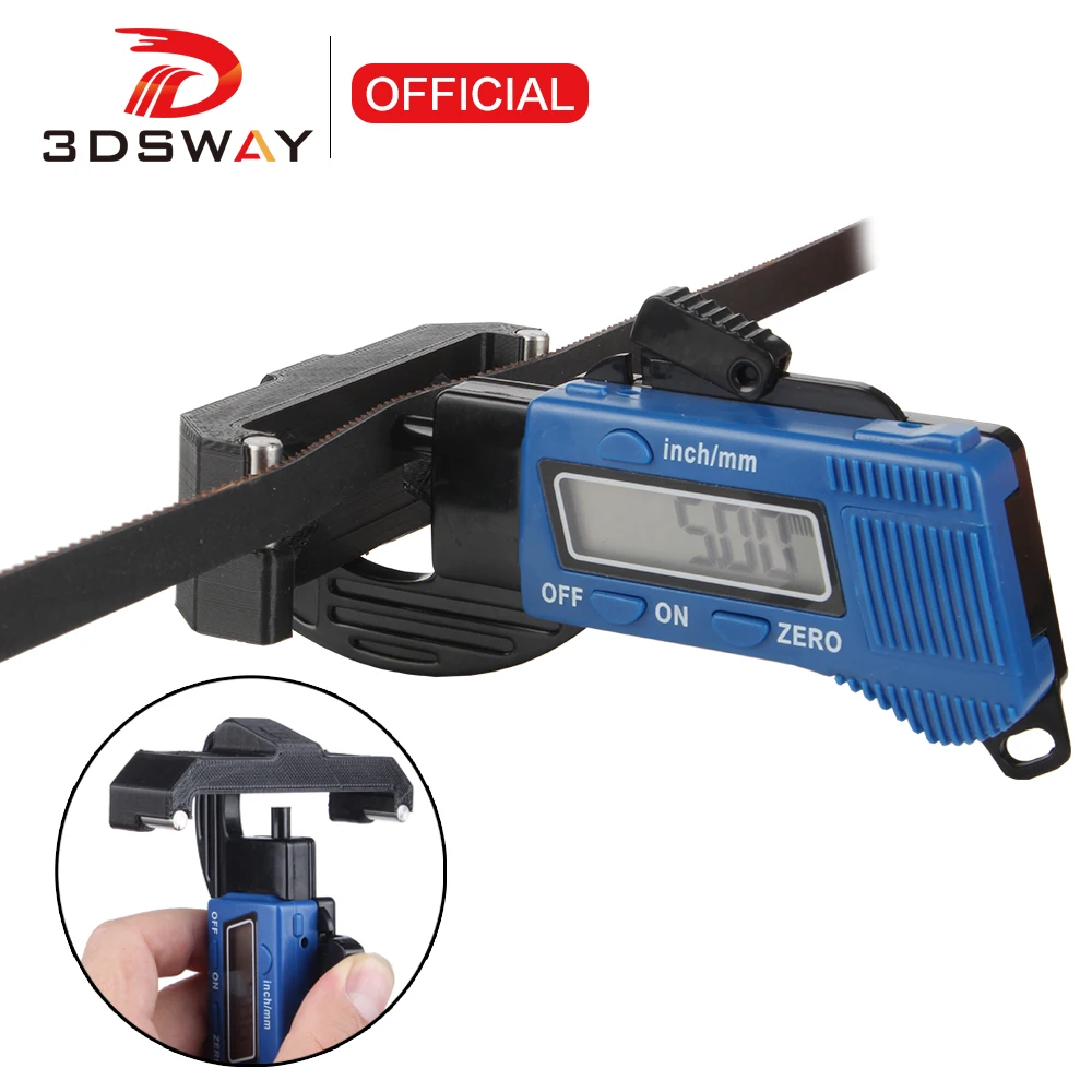 3DSWAY 3D Printer Parts 2GT Timing Belt Elastic Tensiometer Voron Synchronous Belt Tension Gauge Tester Detection Measurement