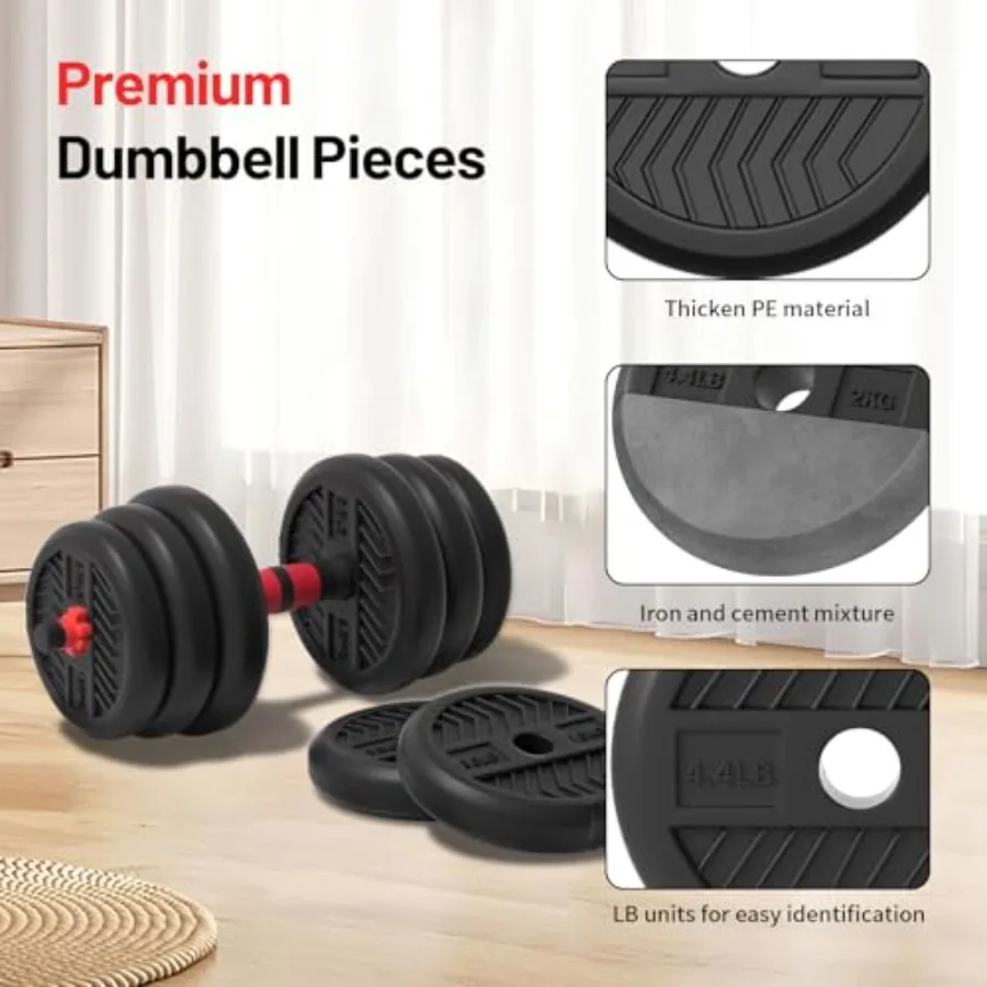 Adjustable Dumbbell Free Weight Set 4