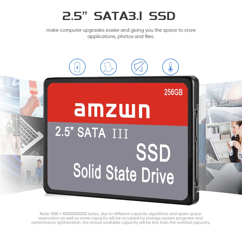 SSD 1 ׶Ʈ 2.5  ָ Ʈ ϵ ̺, ׷̵ PC Ǵ Ʈ ޸   USB Ʈ SSD 512GB 256GB HDD ϵ ̺