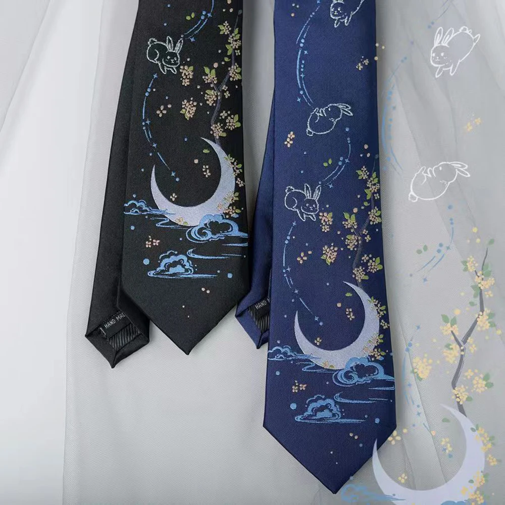 

Anime Moon Rabbit Cosplay Tie Christmas Gift Birthday Gift Fashion Clothing Accessories JK Uniform DK Uniform Moon Rabbit Tie