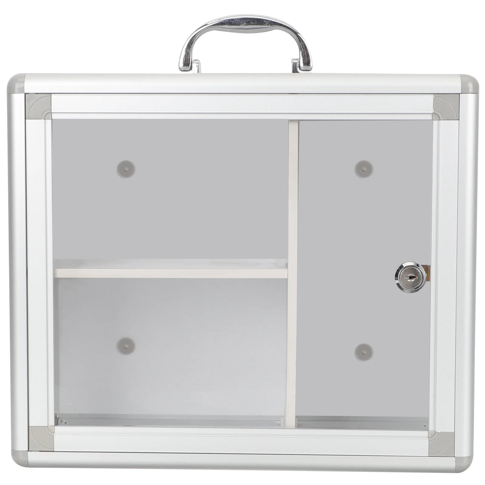 

Портативный ящик для хранения, прочный металлический инструмент, Стандартный Алюминиевый жесткий дорожный медицинский чемодан