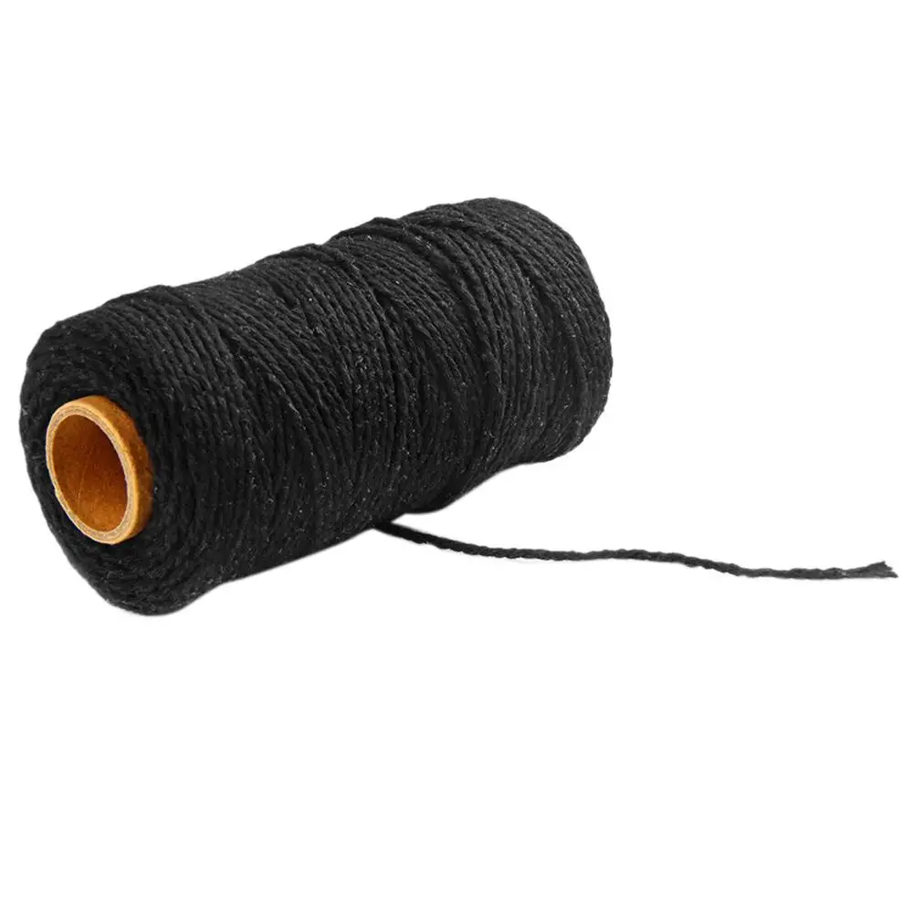 100% Pure Cotton Twisted Cord Rope Crafts Macrame Artisan String baker twine Multicolor Cotton Linen Rope 100yard Home Textiles cotton rope,macrame cord