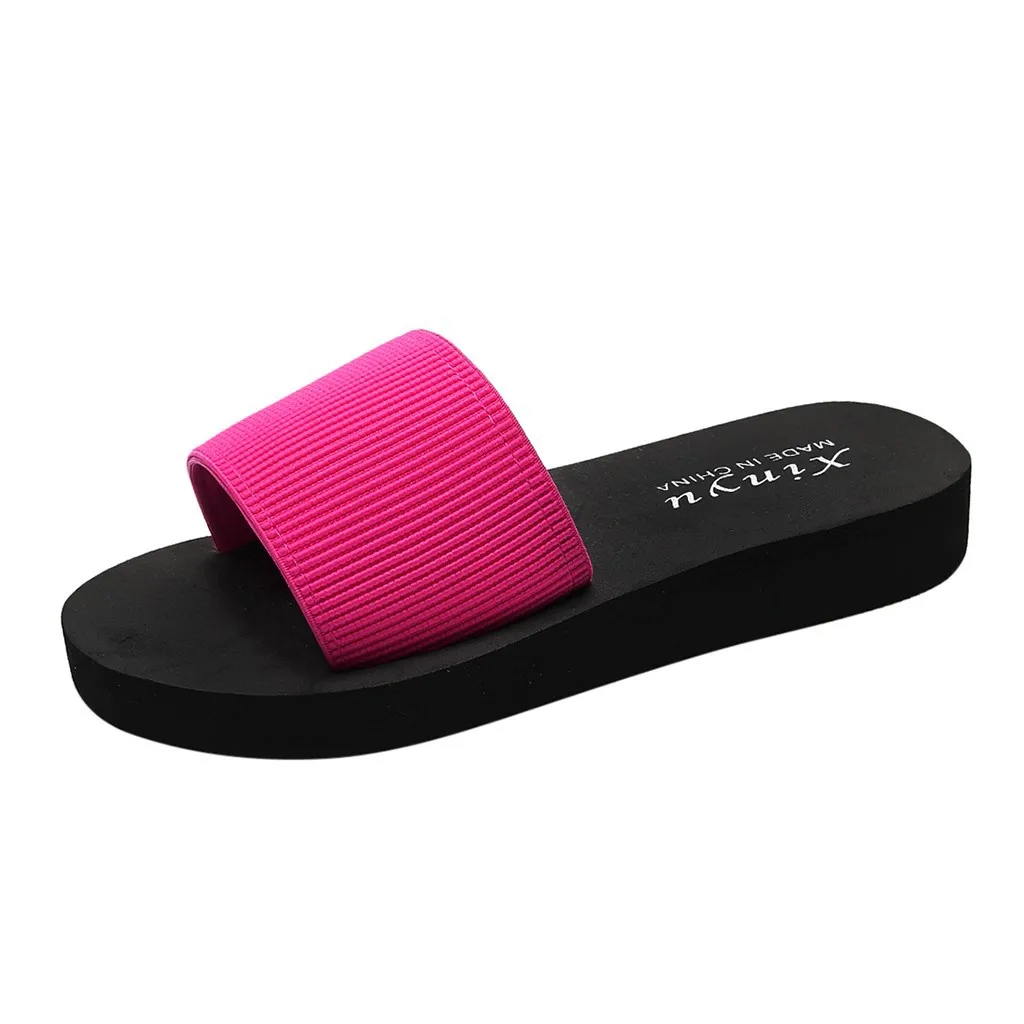 Women Slippers Outdoor Light Weight Cool Shoes Ladies Flat Flip-flop Non-slip Basic Home Sandals Slide Zapatillas Mujer - 3