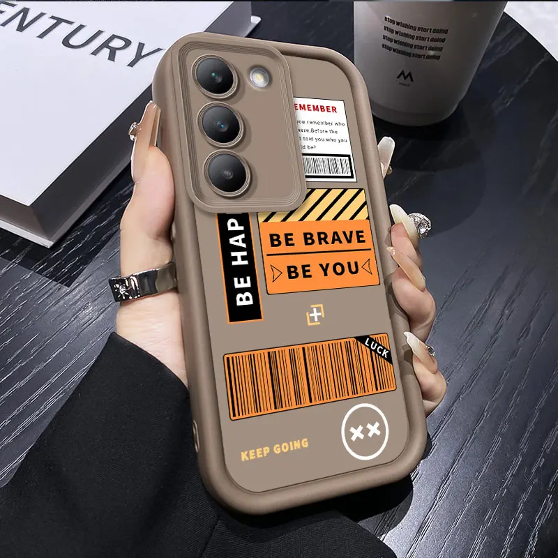 Trendy Splicing Pattern Shockproof Silicone Phone Case