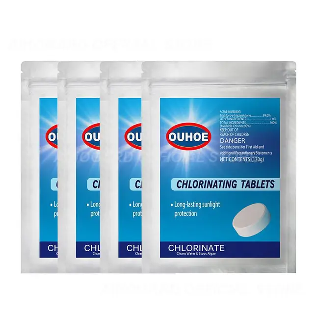 Úszómedence Dezodorizáló Pezsgő Tabletták Kerti Víz Gyógyfürdő Masszázs Medence Távolítsa El A Szagtisztító Tisztító Kiegészítőket - Image 6