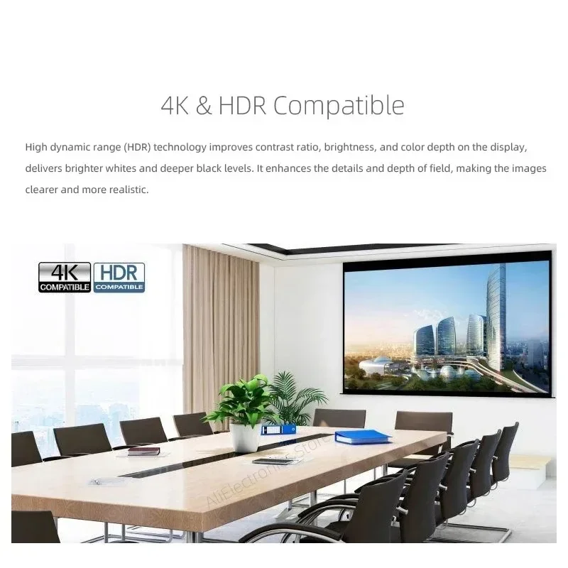 ApexTPOptoma EL520H 컴팩트 고휘도 1080P 풀 HD 듀라코어 레이저 프로젝터 5000 루멘 3D 비즈니스 회의실용