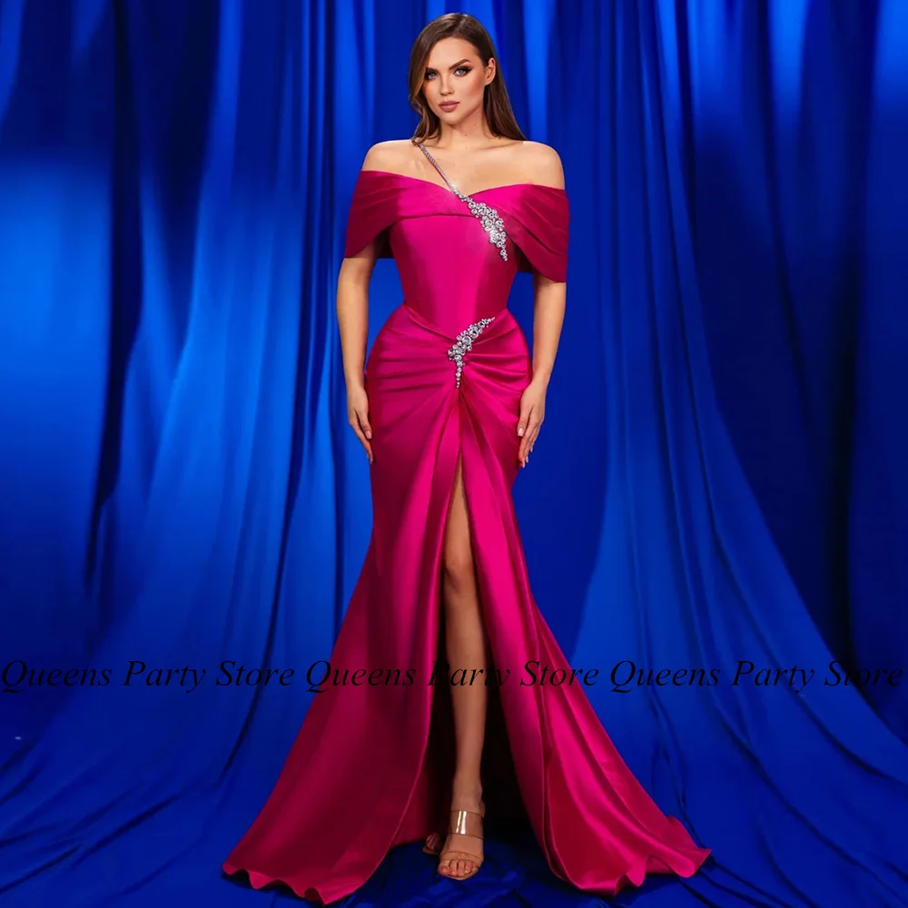 Vestidos con mangas de trompeta sexy y estilo sirena con hombros descubiertos Flamenco main image 1