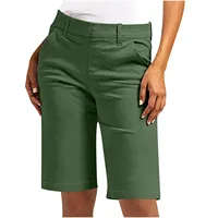 Shorts For Women Trendy 2025 Casual Summer High Waisted Chino Shorts Straight Leg shorts Jogging Hiking Vacation Cargo shorts - Image 3