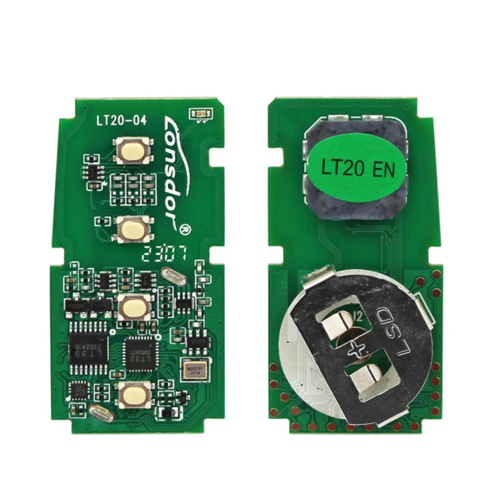 Lonsdor LT20 시리즈 LT20-04 범용 키리스 고 스마트 원격 키, 도요타, 렉서스, KH100, K518, K518ISE 용, 8A, 4D 올인원