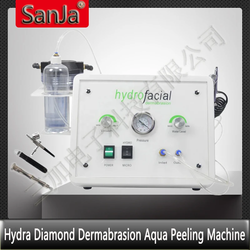 

Hydra Diamond Dermabrasion Aqua Peeling Facial Beauty Machine Hydro Water Aqua Peel Dead Cleaning Micro Crystal For Household