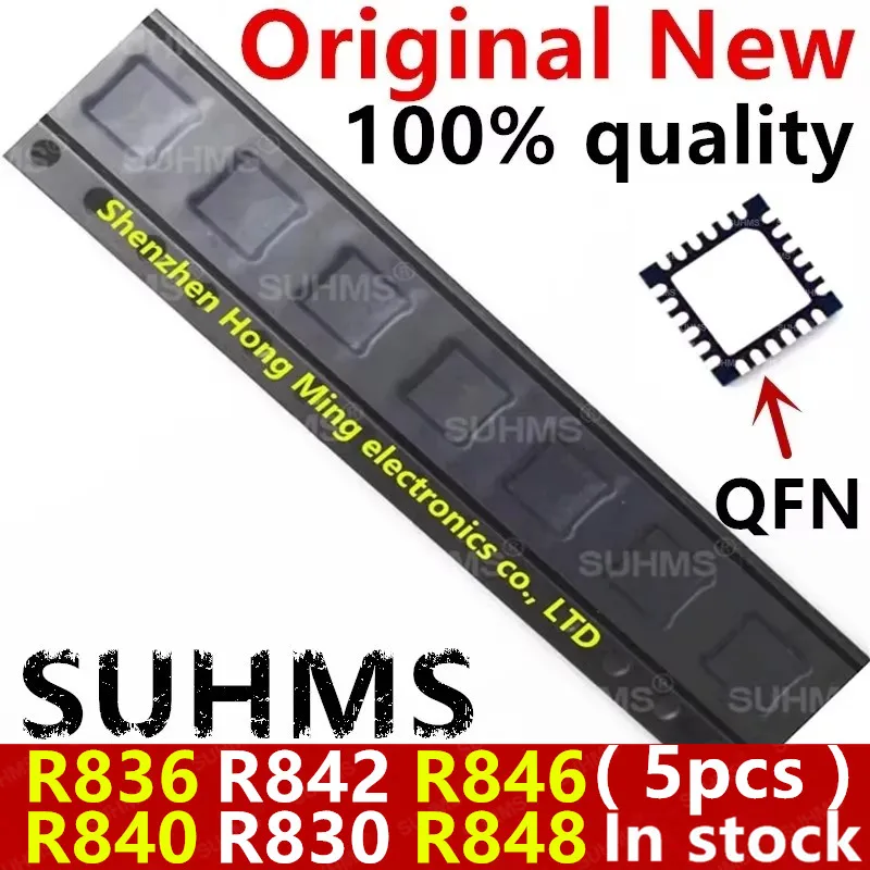 5-Piece 100% New Premium QFN Integrated Circuits