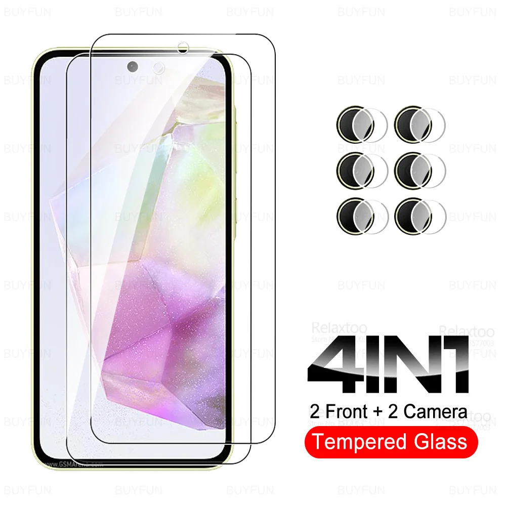 Premium Tempered Glass Camera Lens Protector for Samsung Galaxy Series