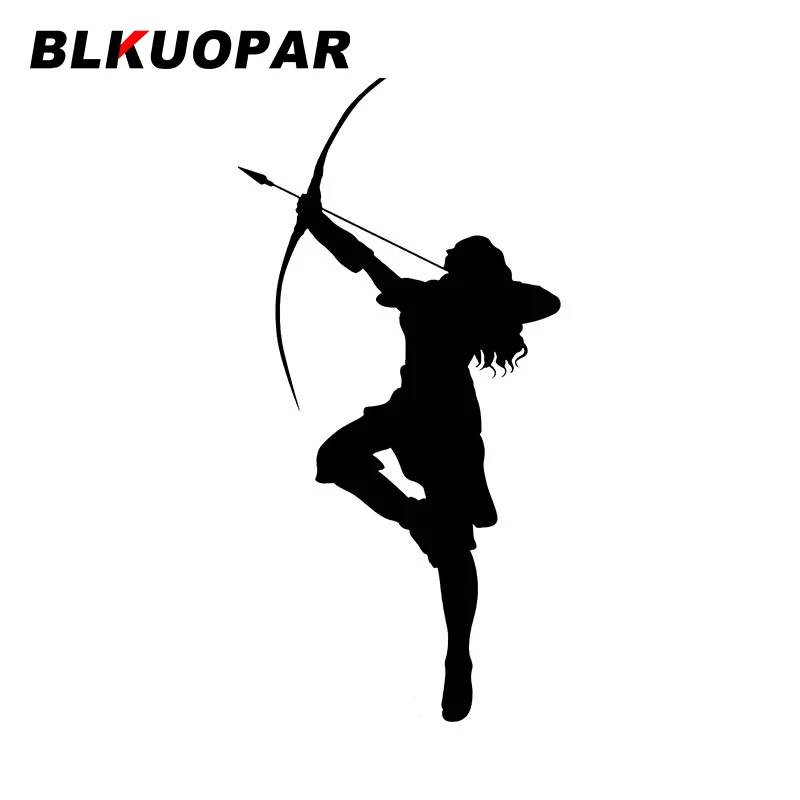 

Автомобильные наклейки BLKUOPAR «женщина-солдат», устойчивые к царапинам наклейки, солнцезащитные аксессуары, товары для индивидуальных людей, автомобильные аксессуары «сделай сам»