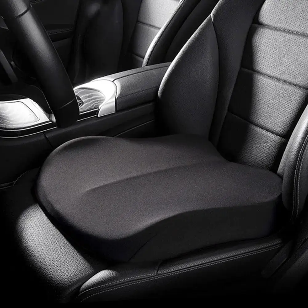 Enhanced Comfort Memory Foam Car Seat Cushion - All-Season Universal Booster for Driver's Chair