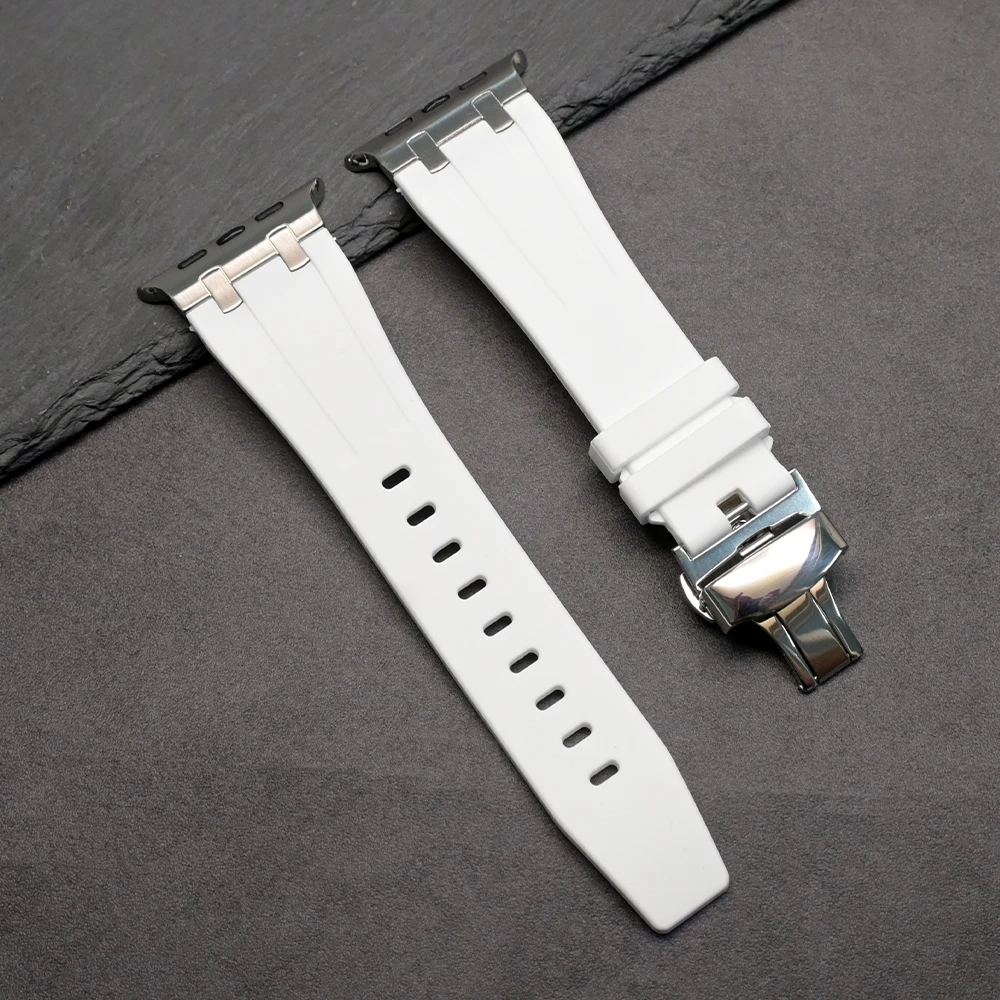 Premium Sports Silicone Band with Butterfly Clasp