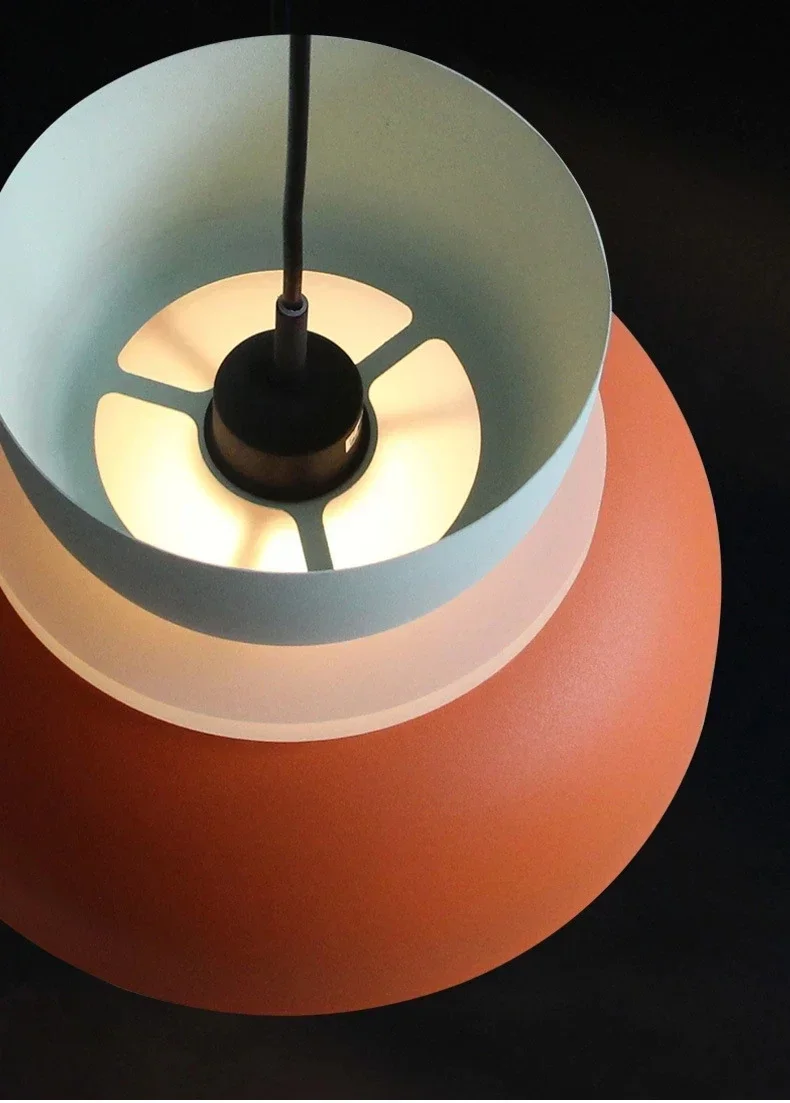 New Modern Pendant Lamp Led Nordic Hanging Suspension Bedside Living Bedroom Study Bar Dining Room Lighting Macaron Decor Lights 6
