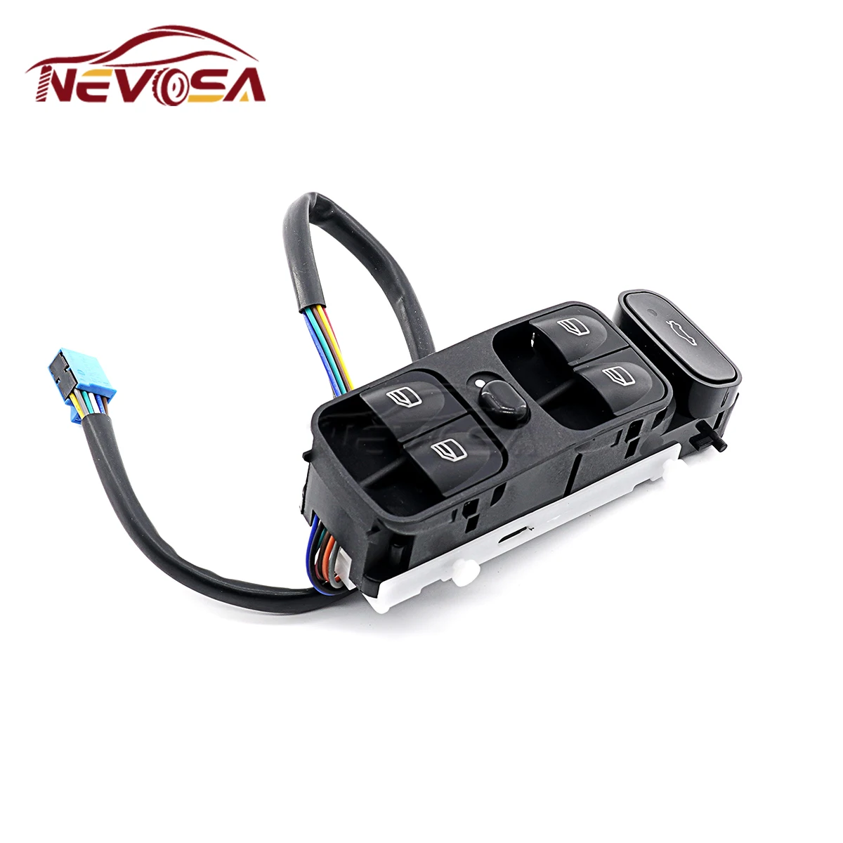 NEVOSA 메르세데스 파워 윈도우 스위치 제어 버튼, 자동차 교체 부품, A2098203410, 메르세데스 W209, CLK 320, CLK 500 03-09, EC, A2038200110