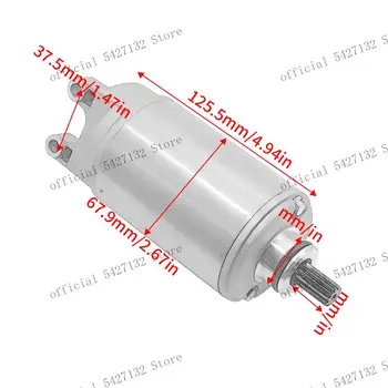 T1310595 Starter Motor For Triumph Daytona 955i Speed Triple 955 1050 Sprint RS 955 T1310605 Tiger print ST 1050 15th T1311119