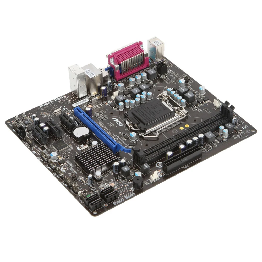 MSI H61M-P21(B3) سطح المكتب اللوحة LGA 1155, 46% OFF