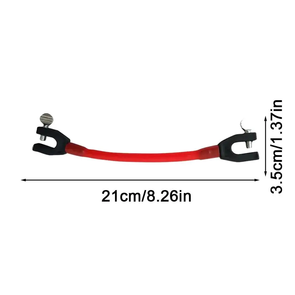 VALINK Ski Wedge Training Clip, Compacte Ski Tip Connector Latex Elastische Clip voor Controle Snelheid Bescherming Outdoor Beginner Training Sport Kids Winter Skiën